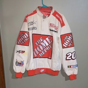 Vintage NASCAR Tony Stewart Home Depot Jacket Reconditioned Jeff Hamilton Rookie